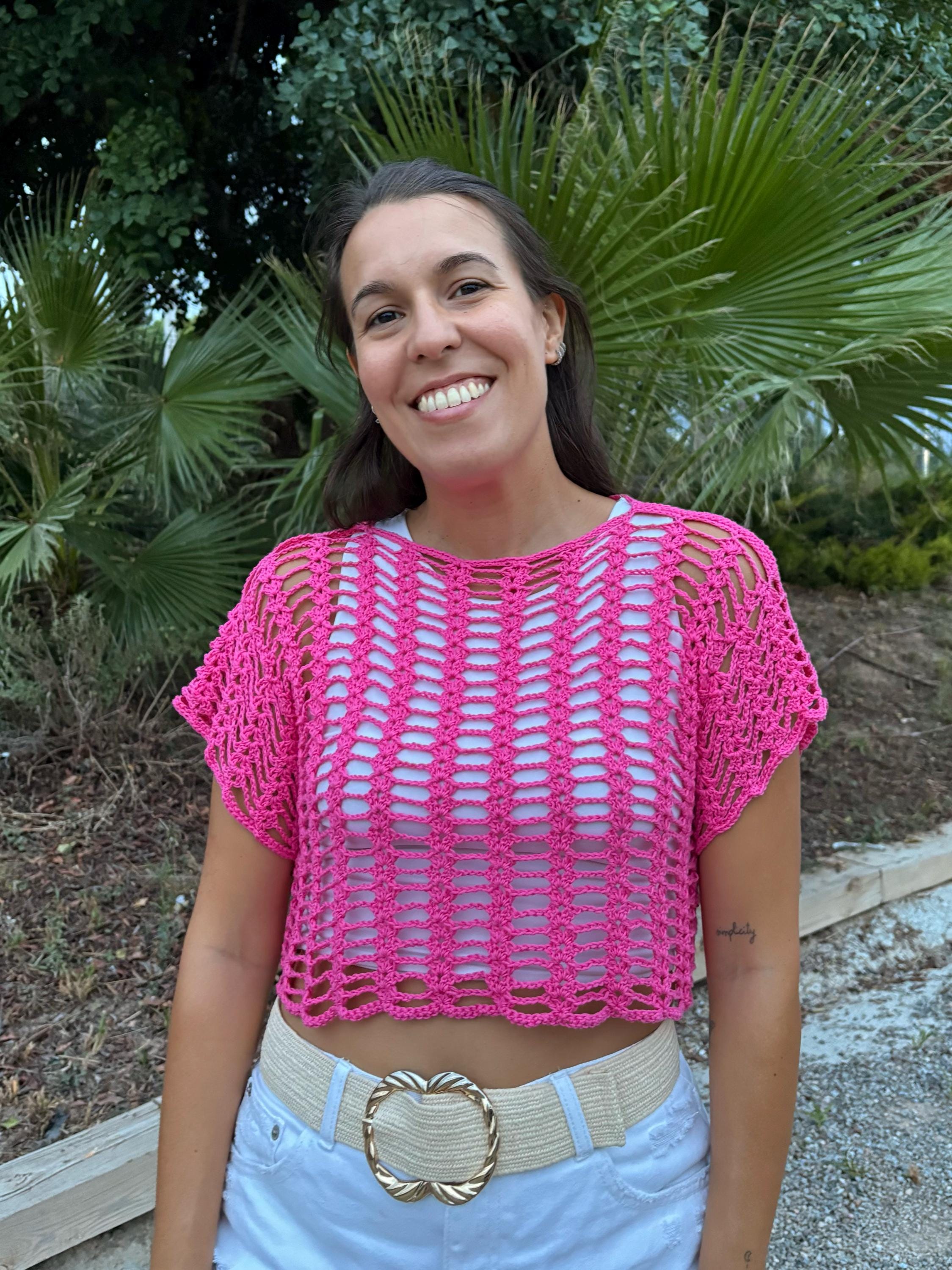 Coralie Crochet Top Pattern: Beginner-Friendly Tutorial (PDF Pattern)