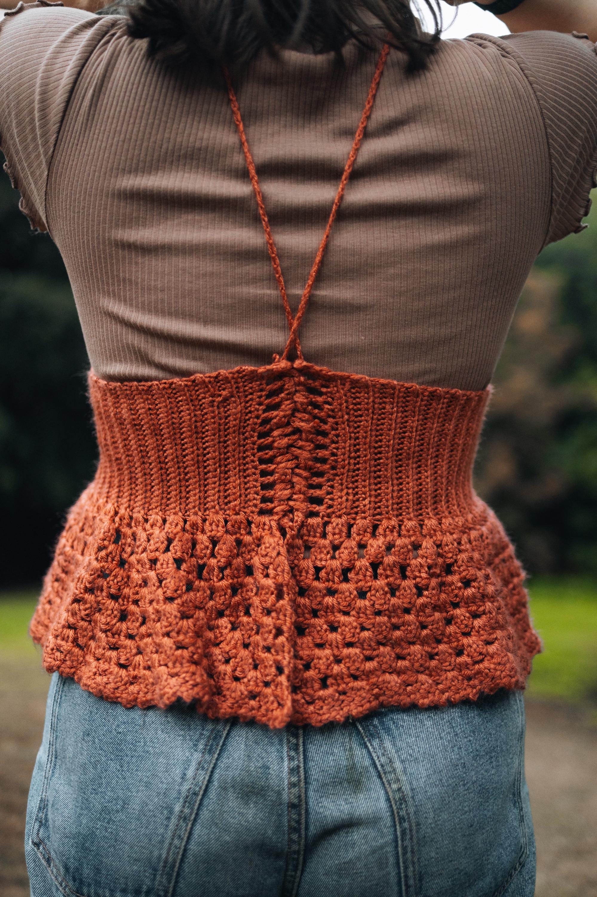 Evangeline Crochet Top Pattern, Beginner-Friendly (PDF Pattern)