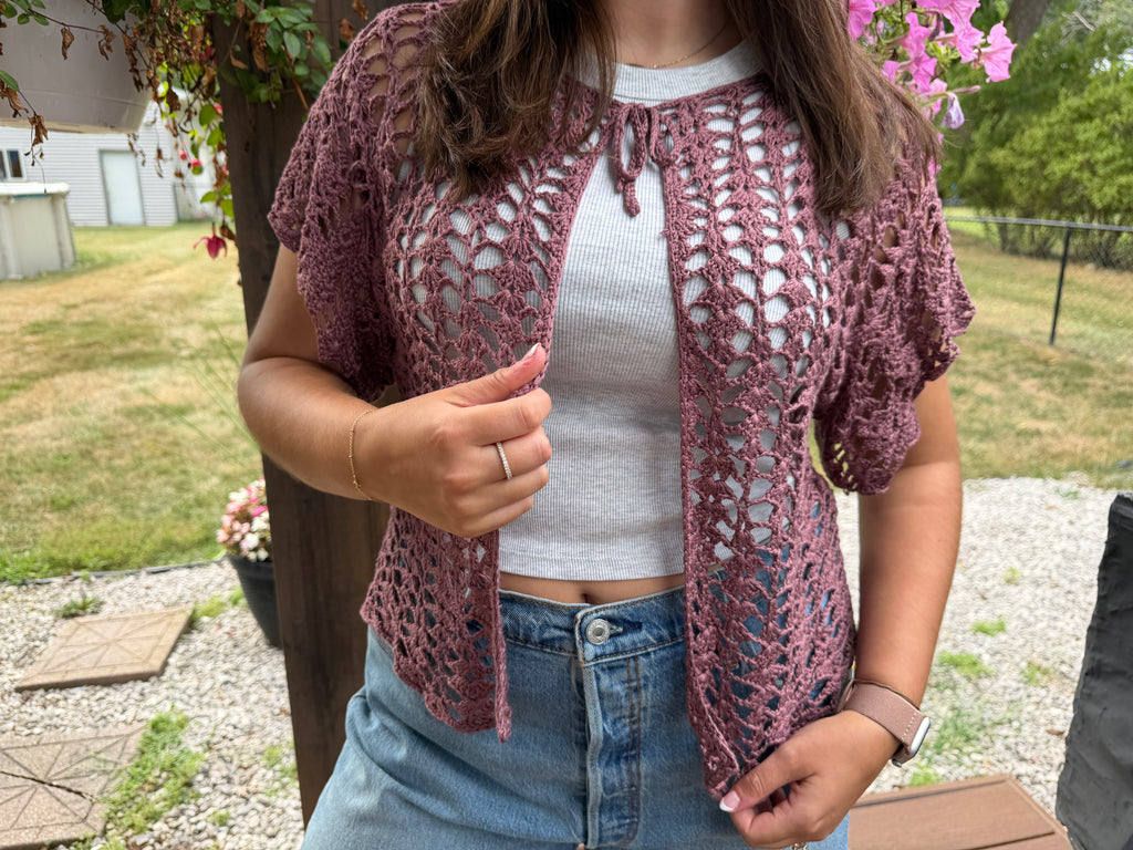 The Buttercup Cardigan | Crochet Digital Pattern