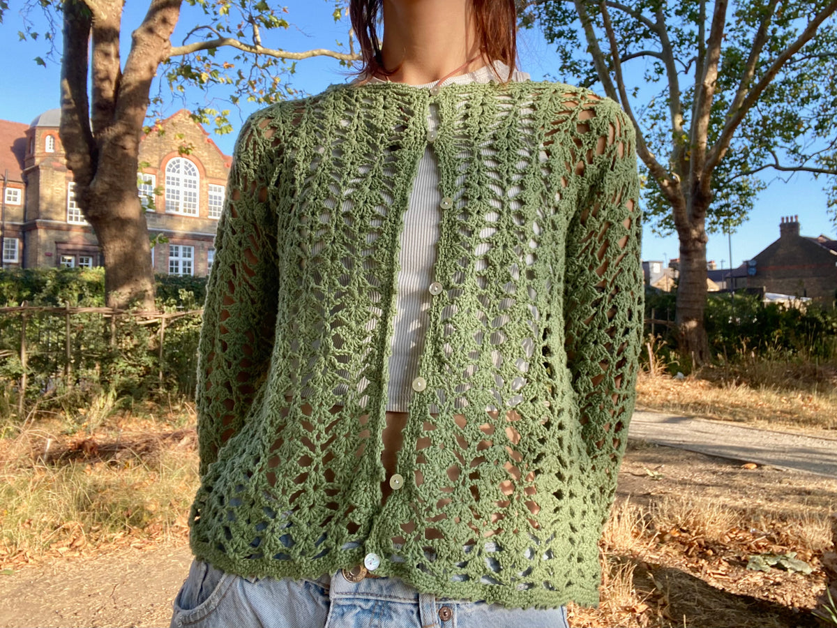 The Buttercup Cardigan | Crochet Digital Pattern