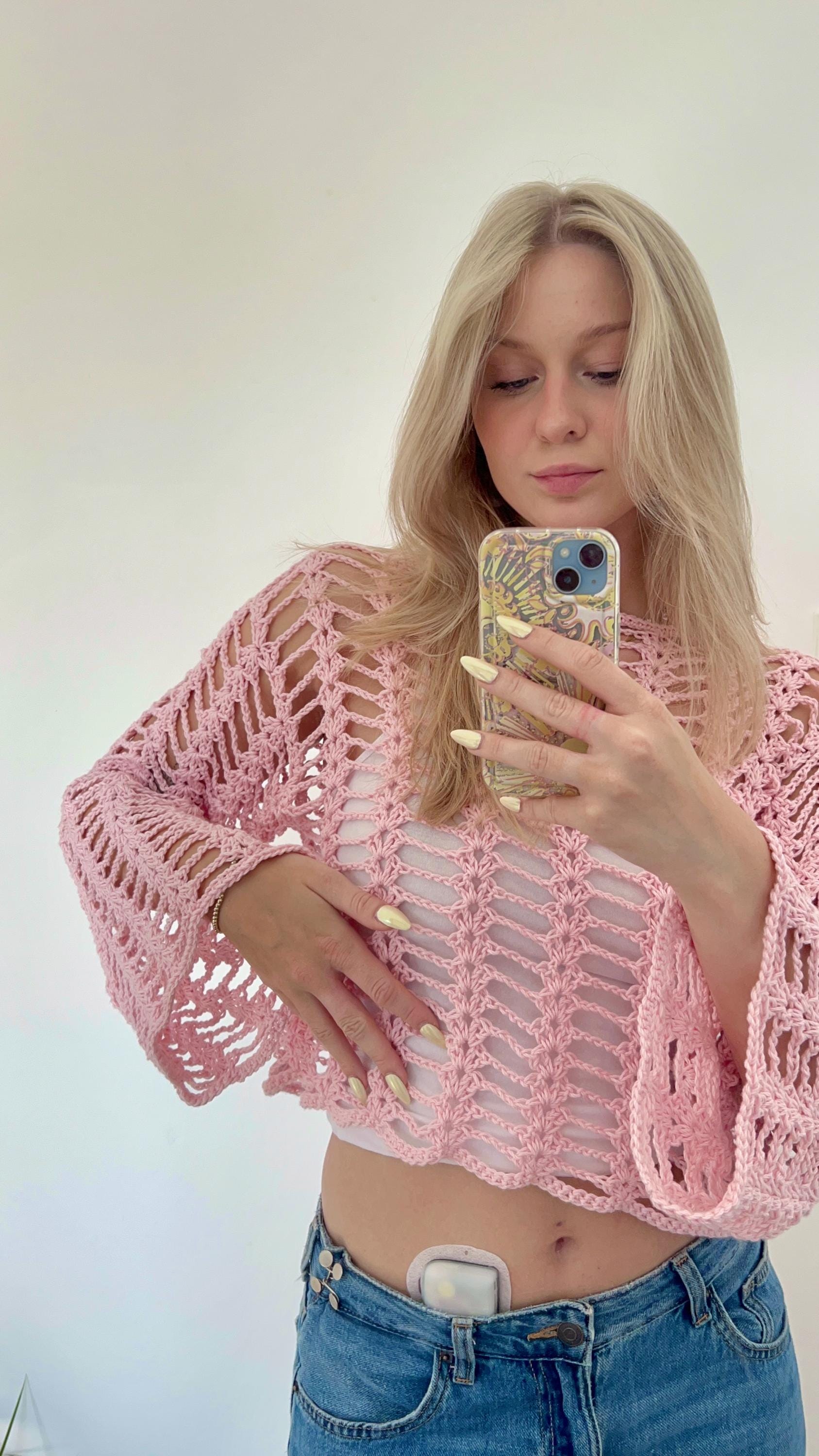 Coralie Crochet Top Pattern: Beginner-Friendly Tutorial (PDF Pattern)