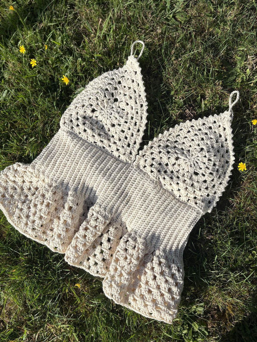 Evangeline Crochet Top Pattern, Beginner-Friendly (PDF Pattern)